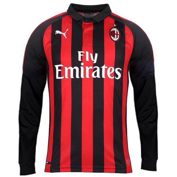Camiseta AC Milan Primera equipo ML 2018-19 Rojo
